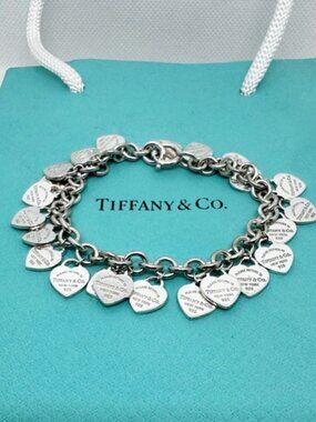Tiffany & Co. Multi-Heart Tag Bracelet